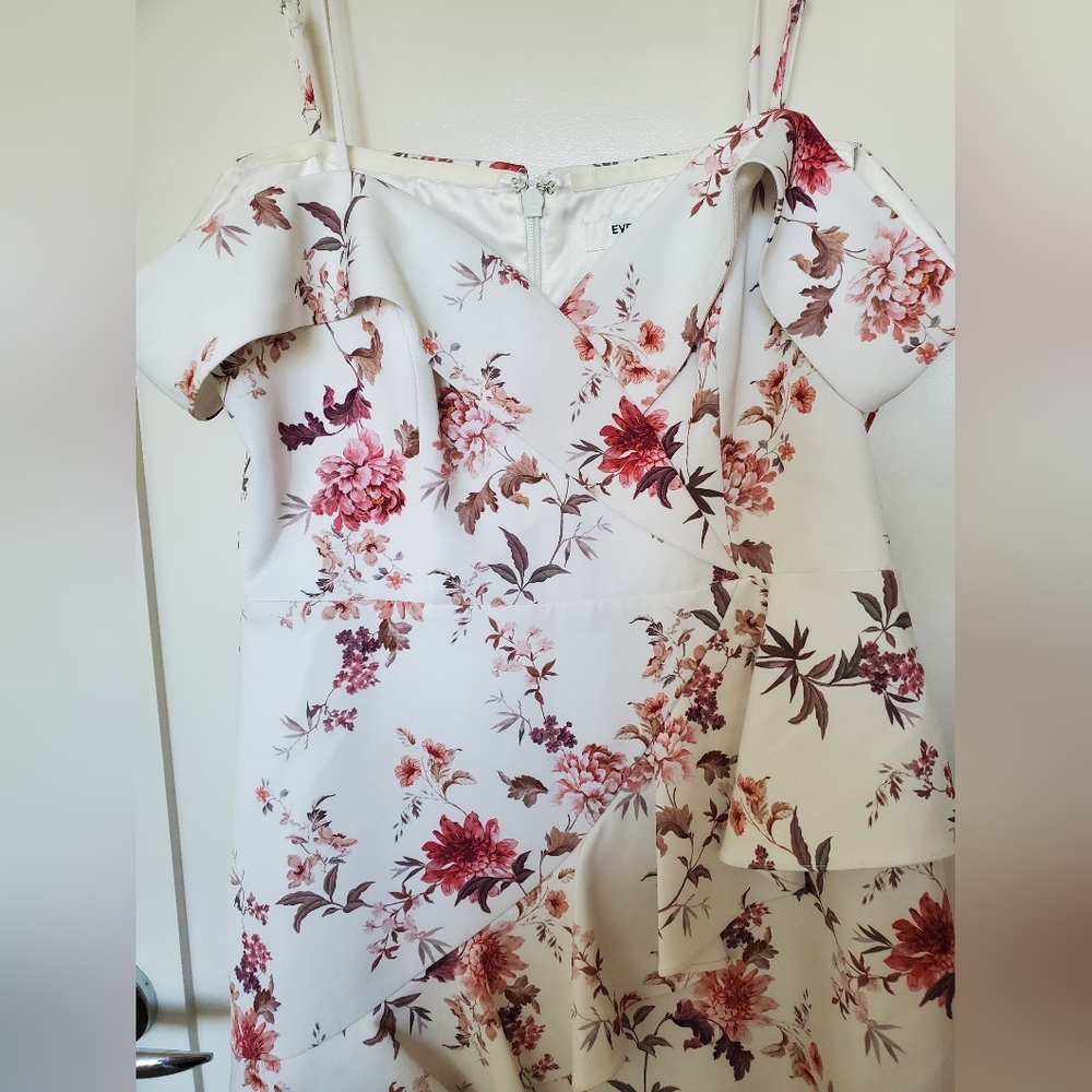 EVERNEW white floral dress - Picture 4 of 5